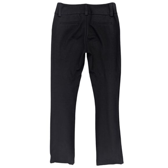 alice + olivia Employed Stretch Slim Black Trousers Women's Size 4 - Picture 2 of 5
